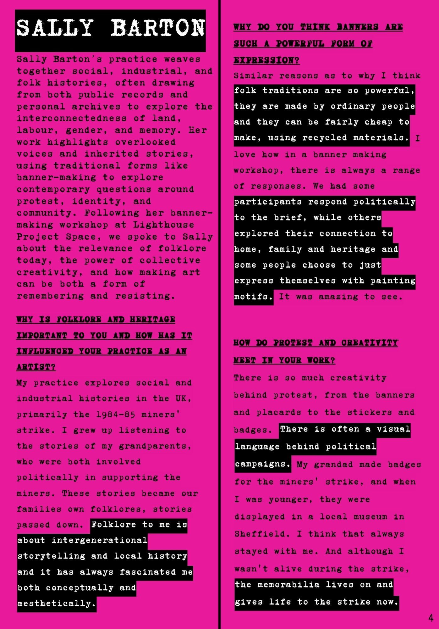 Banners zine page 4