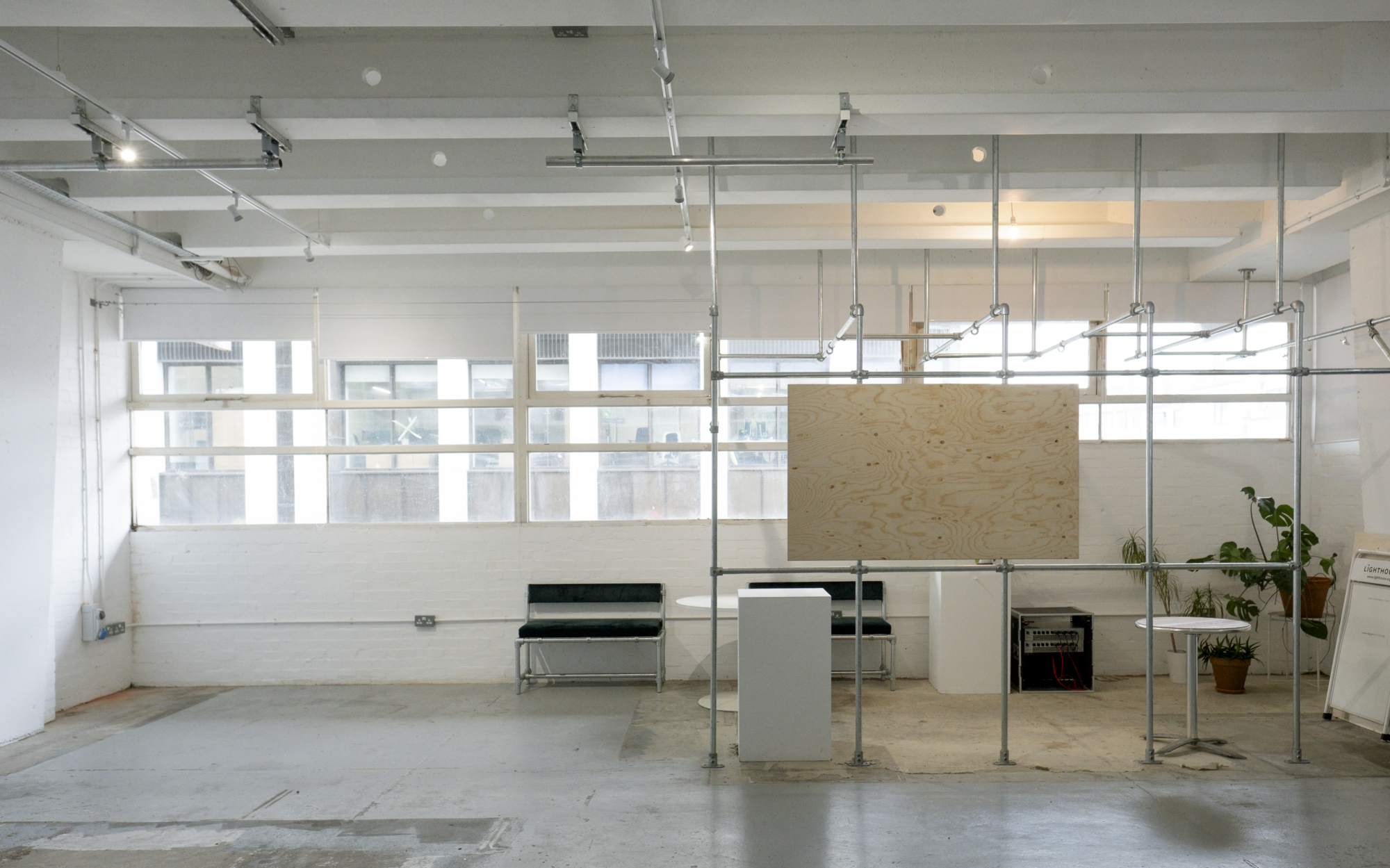 inside of Lighthouse Project Space