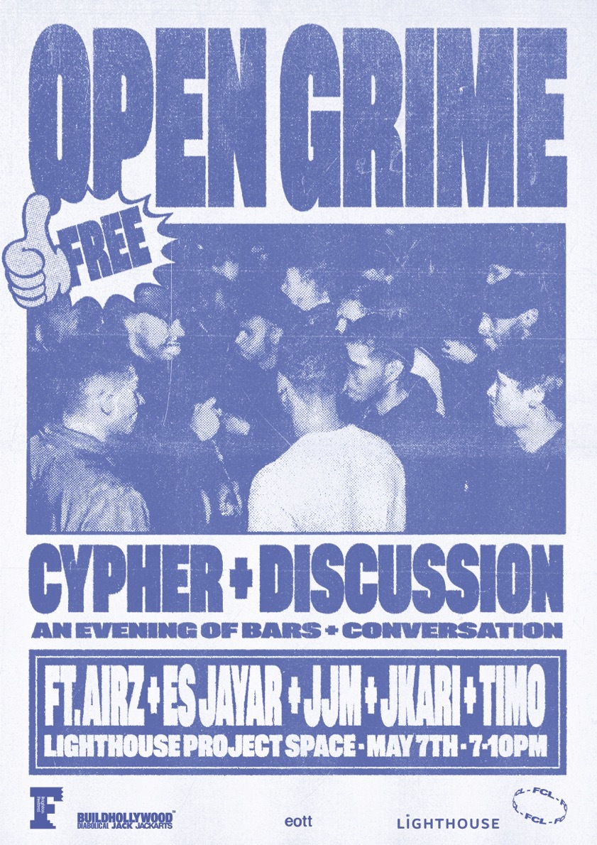 eott: open grime poster