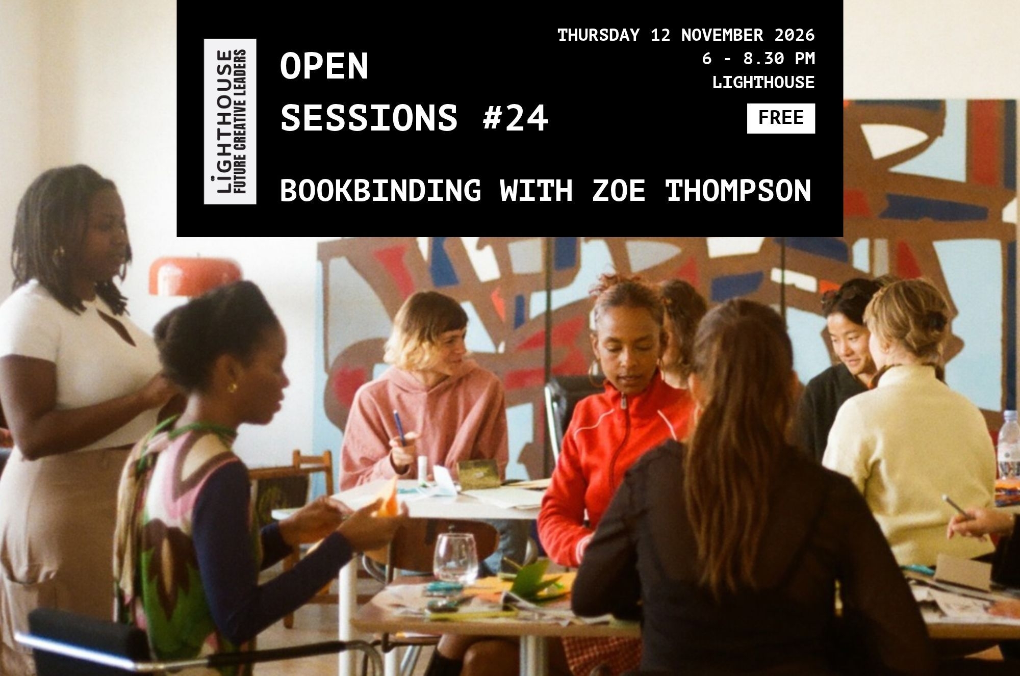 Open Session #24: Bookbinding with Zoe Thompson