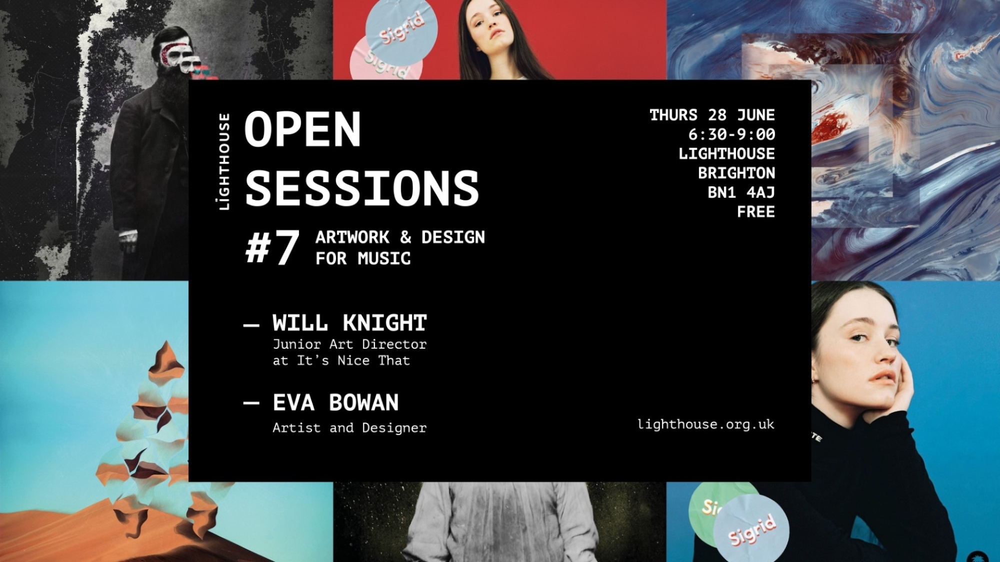 Open Session #7: Artwork & Design For Music