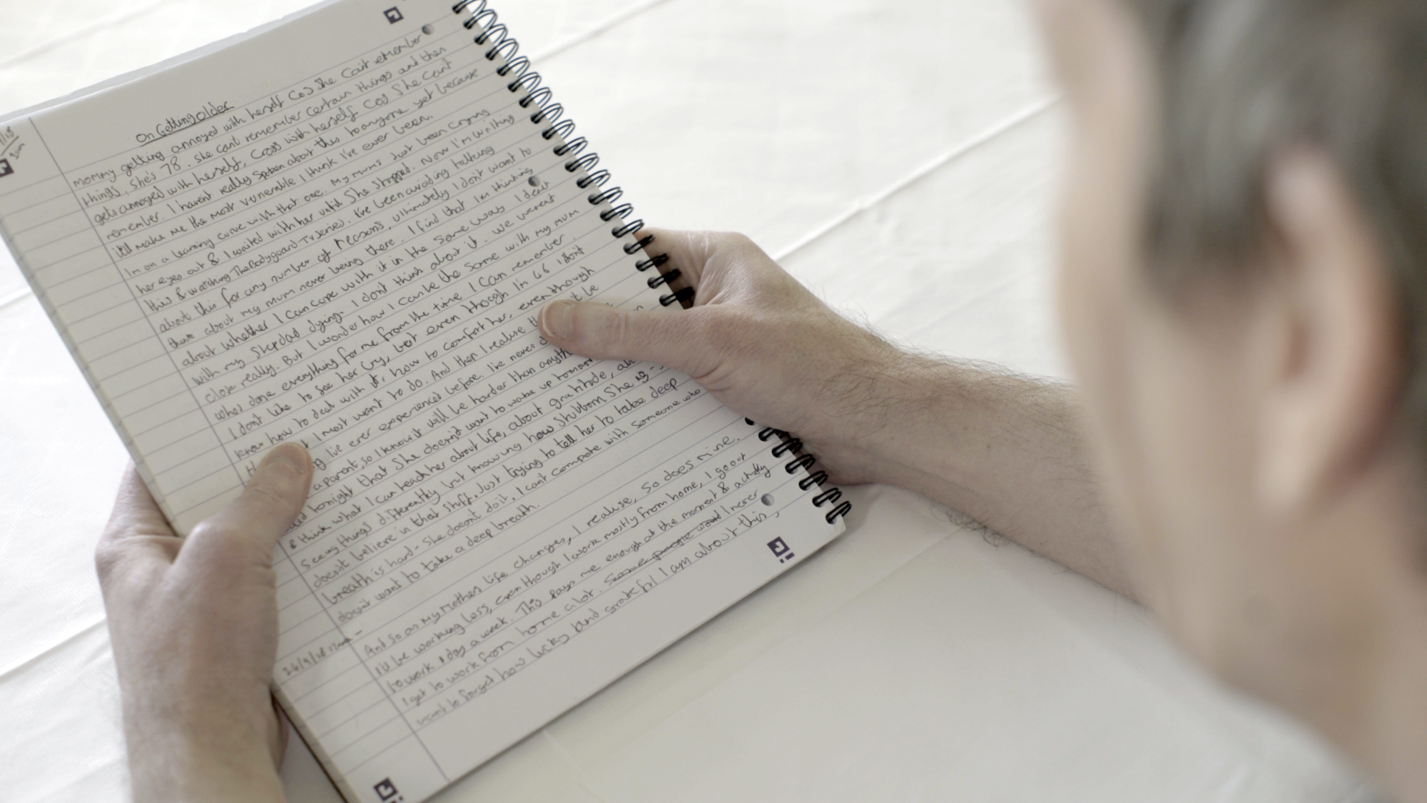 A diary entry from Gary's diary