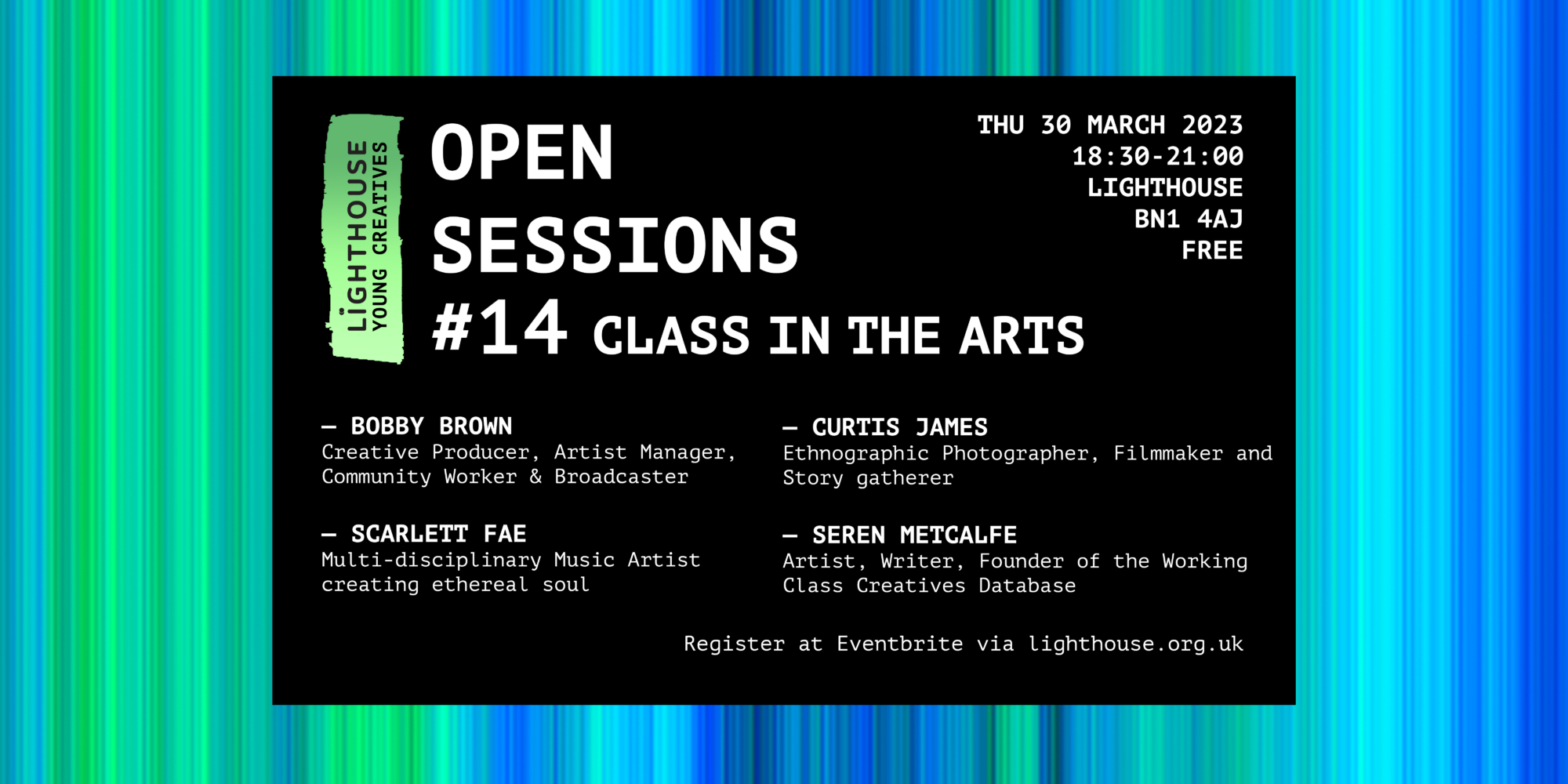 Open Session #14: Class in the Arts